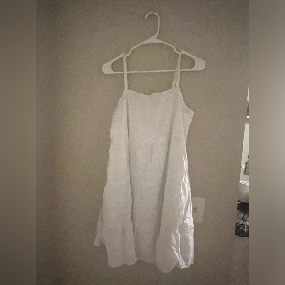 White summer dress